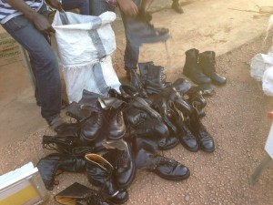 Much needed township security patrol boots